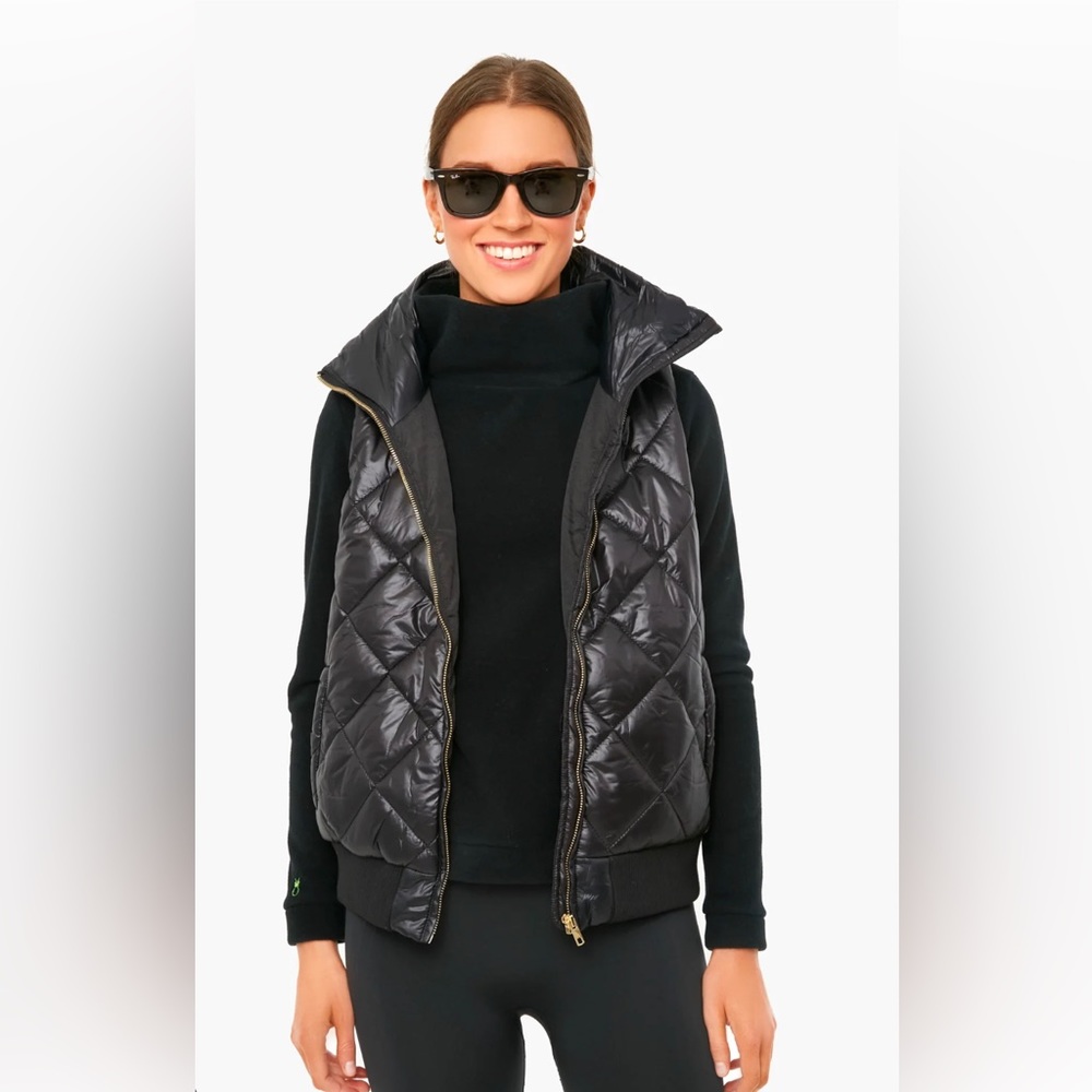 NEW Tuckernuck Jackson Quilted Vest, Black, Sz Small, Sold Out